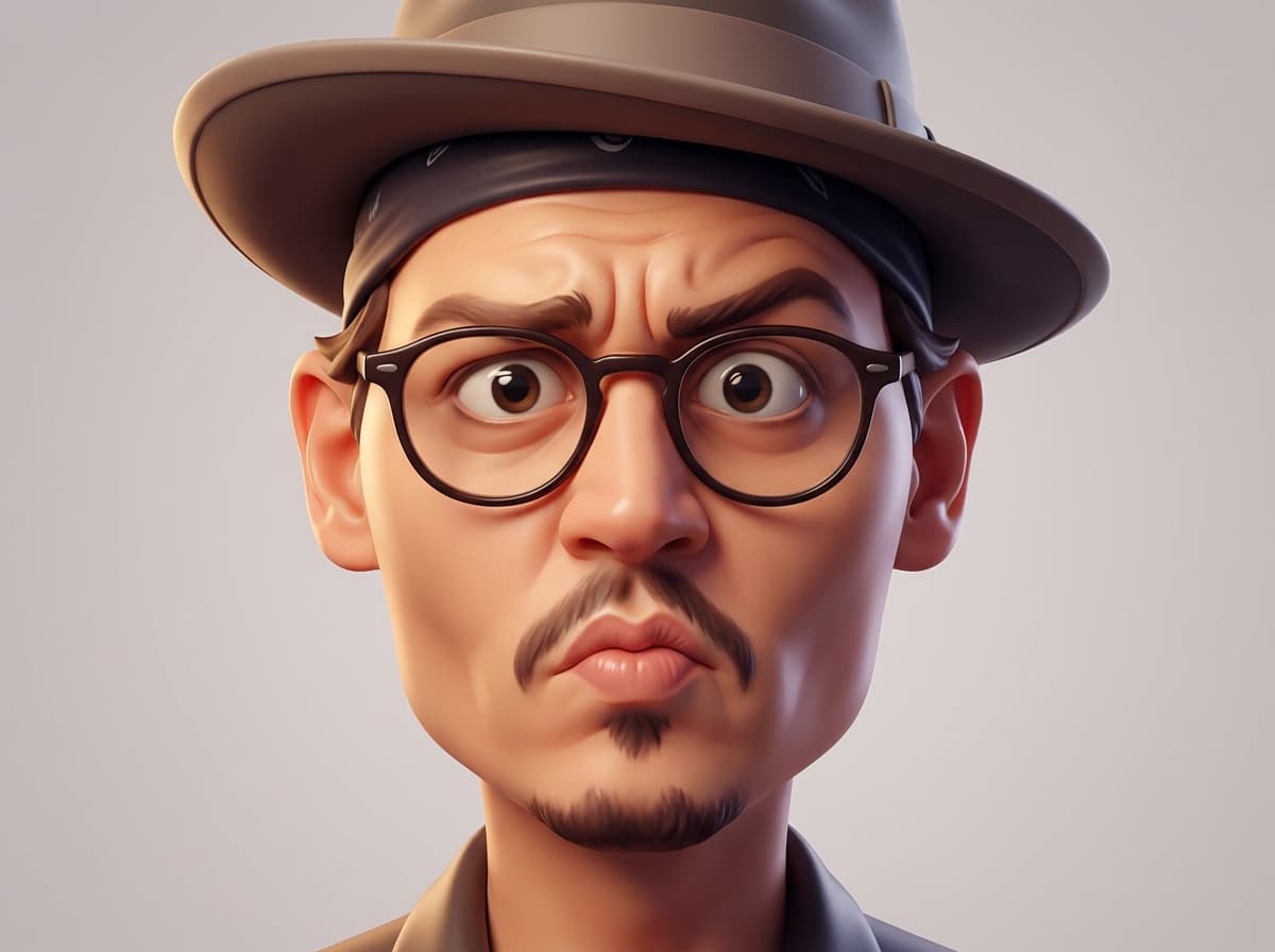 3D Celebrity Caricature