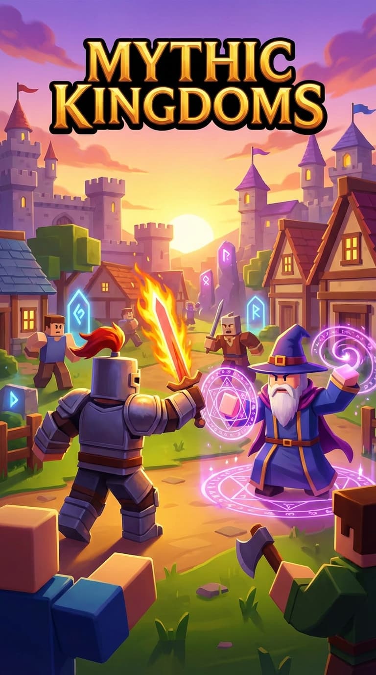 Roblox Fantasy Game Thumbnail preview